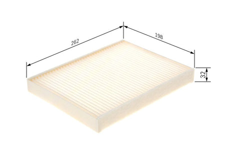 Bosch 1987435120 Filter, cabin air - 1