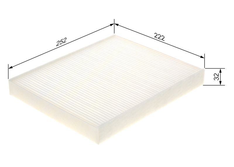 Bosch 1987435135 Filter, cabin air - 1