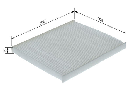 Bosch 1987435151 Filter, cabin air - 5