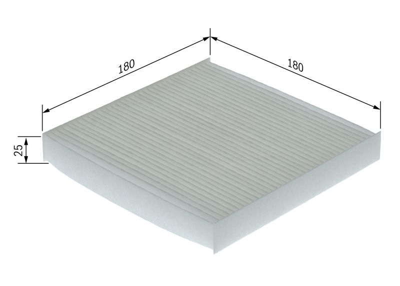 Bosch 1987435153 Filter, cabin air - 5