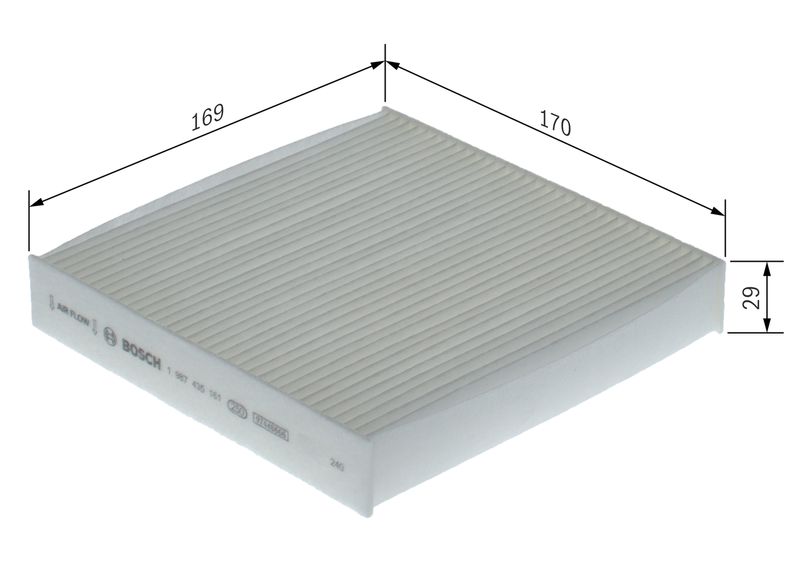 Bosch 1987435161 Filter, cabin air - 5