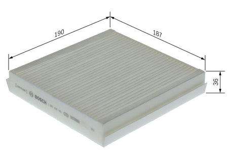 Bosch 1987435163 Filter, cabin air - 5
