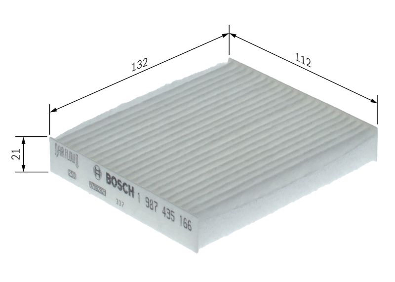 Bosch 1987435166 Filter, cabin air - 5