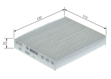 Bosch 1987435166 Filter, cabin air - 5