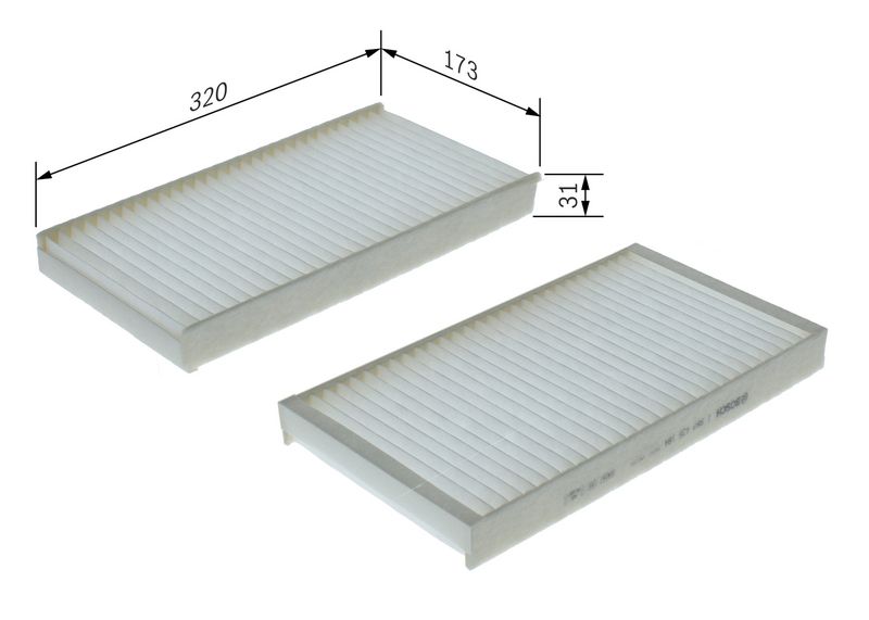 Bosch 1987435184 Filter, cabin air - 5