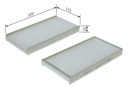 Bosch 1987435184 Filter, cabin air - 5