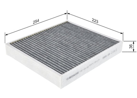Bosch 1987435502 Filter, cabin air - 1