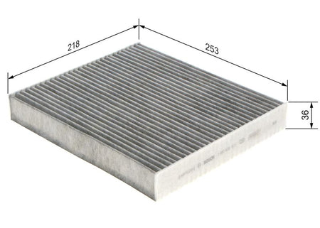 Bosch 1987435511 Filter, cabin air - 1