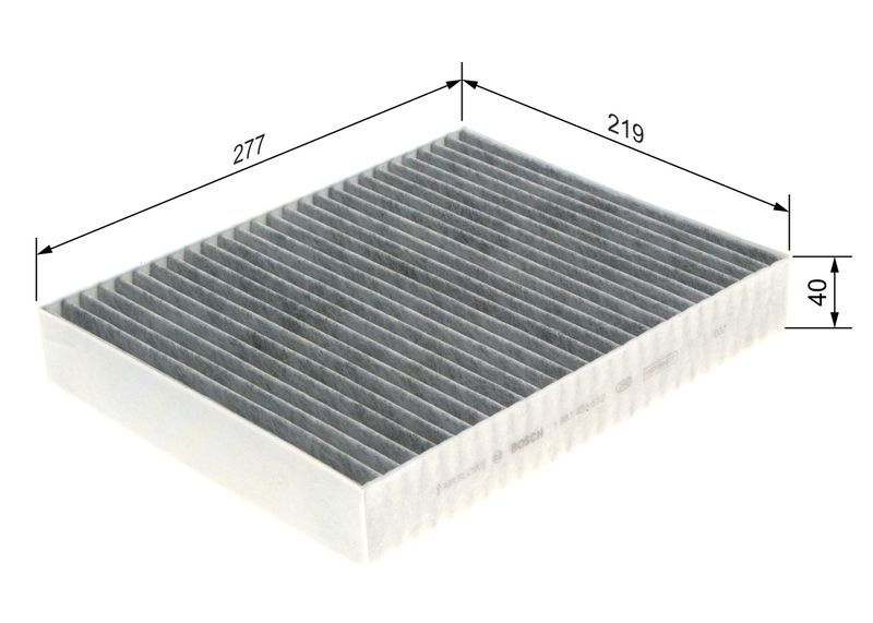 Bosch 1987435512 Filter, cabin air - 1