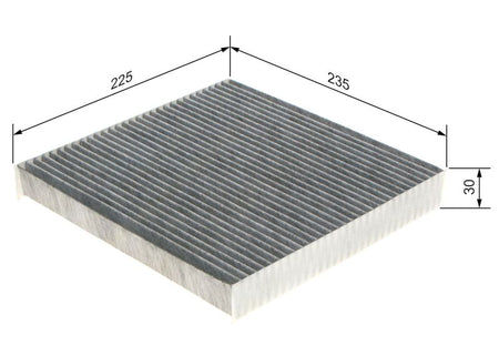 Bosch 1987435518 Filter, cabin air - 1