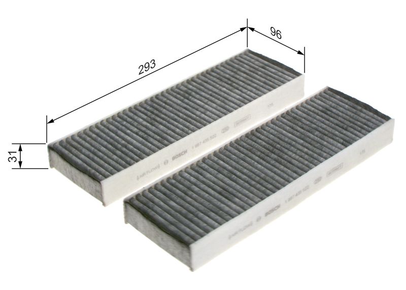 Bosch 1987435522 Filter, cabin air - 5