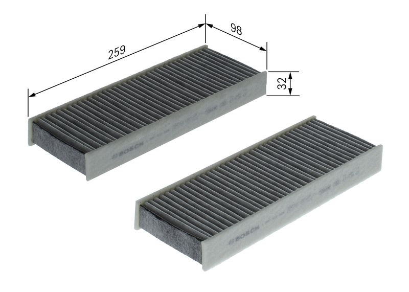 Bosch 1987435525 Filter, cabin air - 5