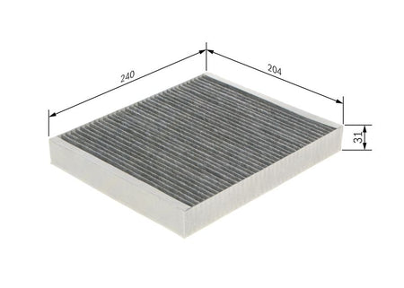 Bosch 1987435575 Filter, cabin air - 1