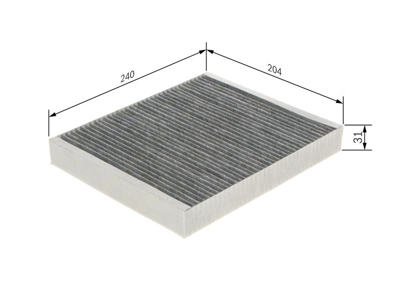 Bosch 1987435575 Filter, cabin air - 1