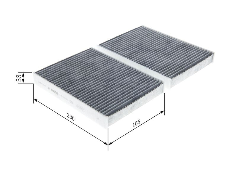 Bosch 1987435578 Filter, cabin air - 1