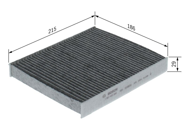 Bosch 1987435590 Filter, cabin air - 5