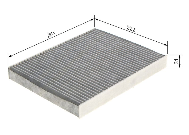 Bosch 1987435596 Filter, cabin air - 1