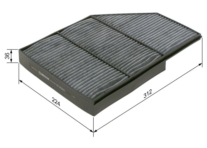 Bosch 1987435603 Filter, cabin air - 5
