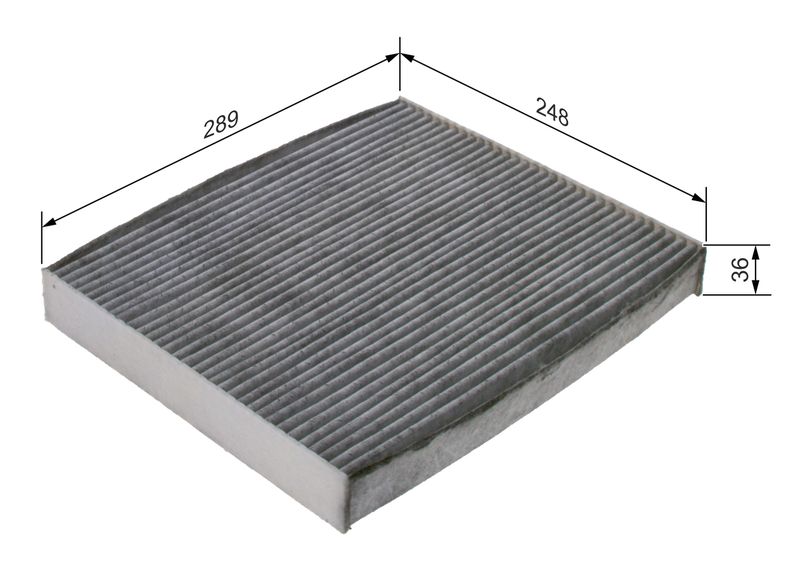 Bosch 1987435607 Filter, cabin air - 5
