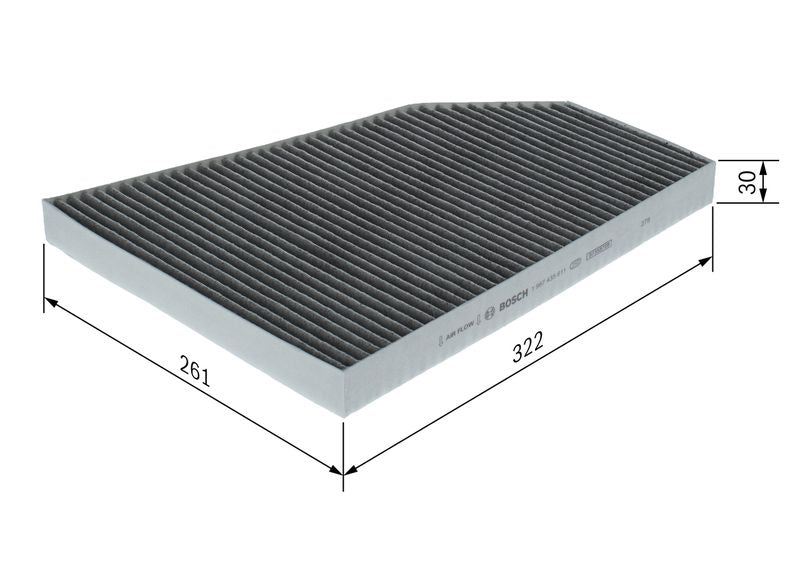 Bosch 1987435611 Filter, cabin air - 5