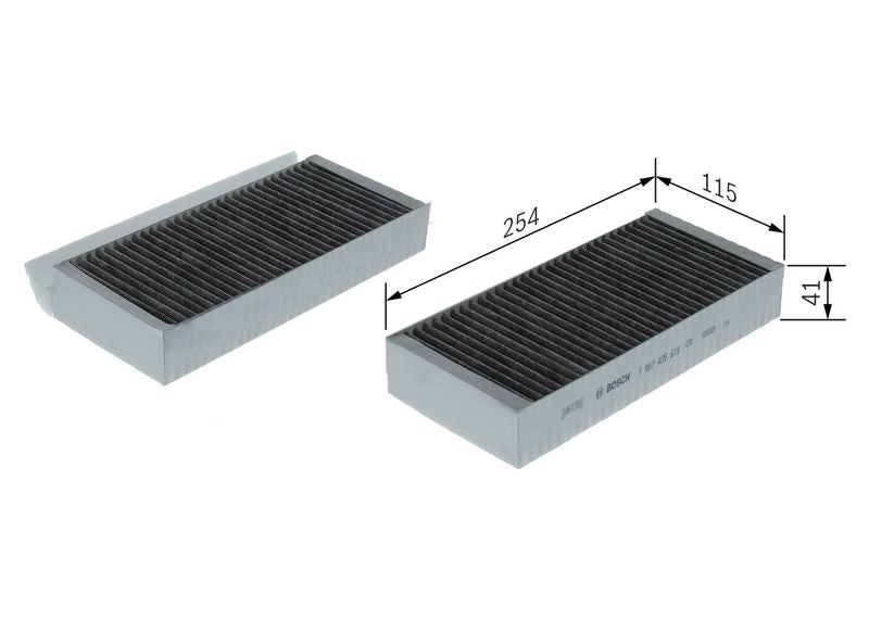 Bosch 1987435618 Filter, cabin air - 5