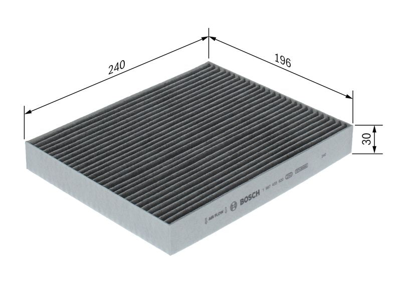 Bosch 1987435620 Filter, cabin air - 5