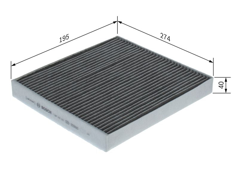 Bosch 1987435622 Filter, cabin air - 5