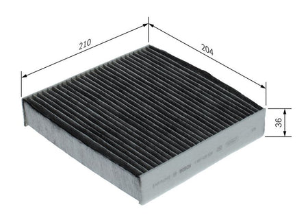 Bosch 1987435626 Filter, cabin air - 5