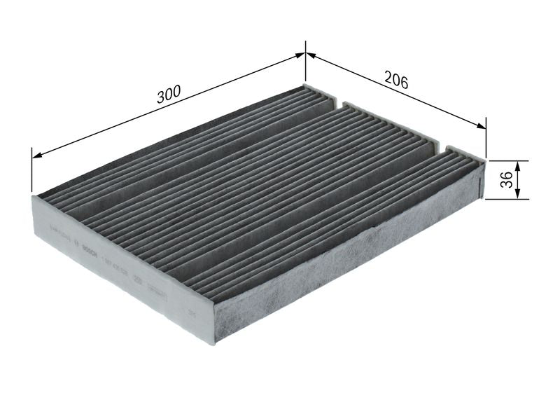 Bosch 1987435628 Filter, cabin air - 5