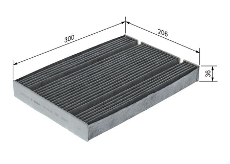 Bosch 1987435628 Filter, cabin air - 5