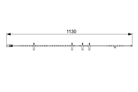 Bosch 1987473016 Warning Contact, brake pad wear - 5