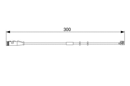 Bosch 1987473033 Warning Contact, brake pad wear - 5