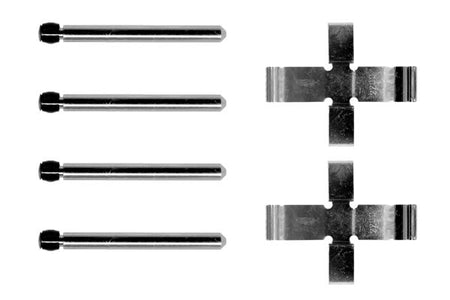 Bosch 1987474010 Accessory Kit, disc brake pad - 1