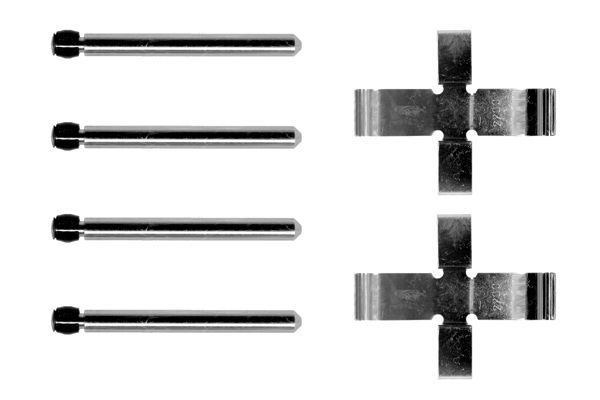 Bosch 1987474010 Accessory Kit, disc brake pad - 1