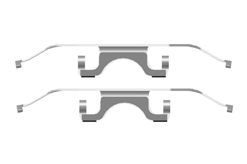 Bosch 1987474322 Accessory Kit, disc brake pad - 1