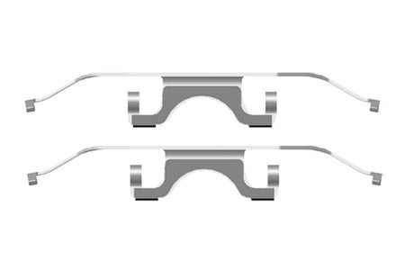 Bosch 1987474322 Accessory Kit, disc brake pad - 1