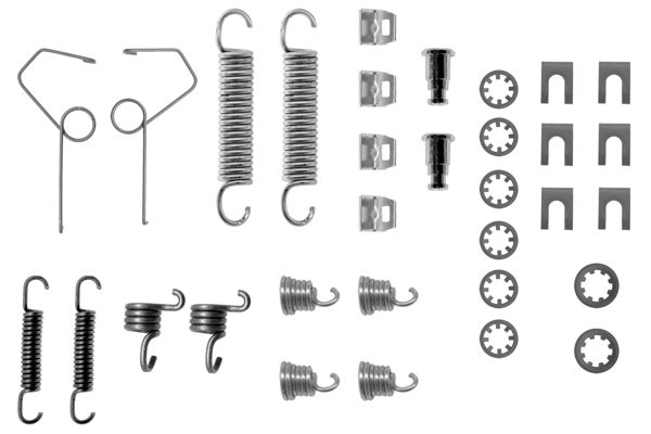 Bosch 1987475152 Accessory Kit, brake shoes - 2