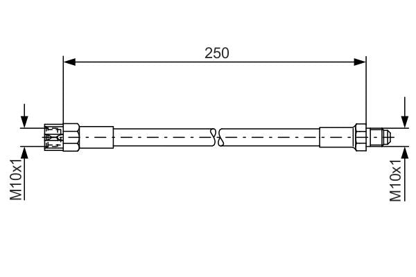 Bosch 1987476009 Brake Hose - 5