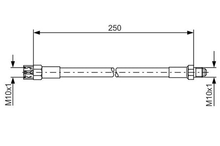 Bosch 1987476009 Brake Hose - 5