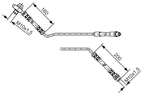Bosch 1987476055 Brake Hose - 5