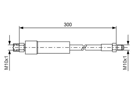 Bosch 1987476074 Brake Hose - 5