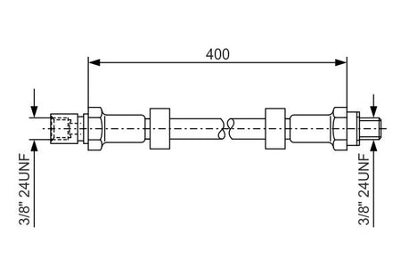 Bosch 1987476146 Brake Hose - 5