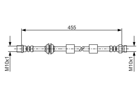 Bosch 1987476170 Brake Hose - 5