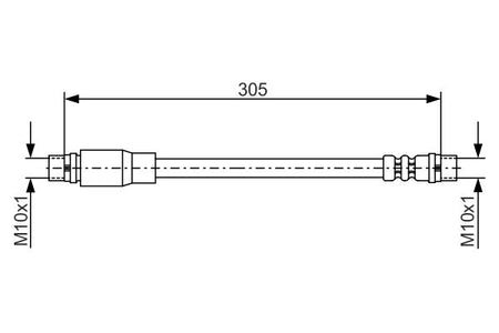 Bosch 1987476171 Brake Hose - 5