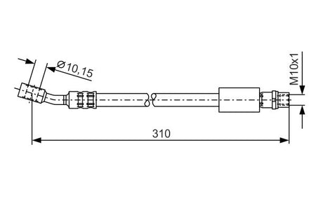 Bosch 1987476202 Brake Hose - 5