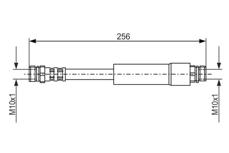 Bosch 1987476284 Brake Hose - 5