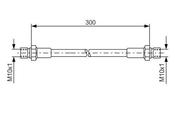 Bosch 1987476286 Brake Hose - 5