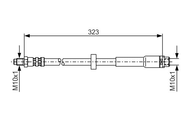 Bosch 1987476293 Brake Hose - 5