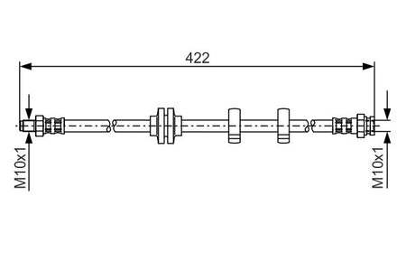 Bosch 1987476346 Brake Hose - 5