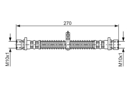 Bosch 1987476349 Brake Hose - 5
